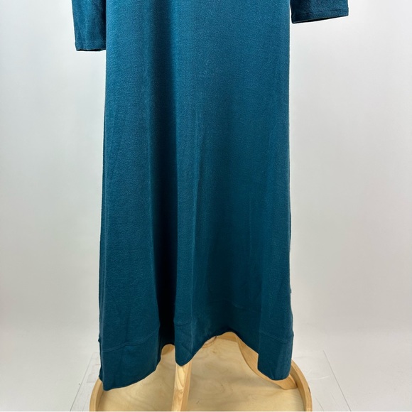 Soft Surroundings B’Call Knit Cowl Neck MIDI Dress Large Tall - Picture 4 of 11